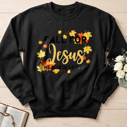 Fall For Jesus He Never Leaves 46