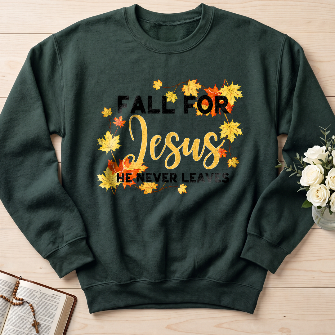 Fall For Jesus He Never Leaves 46