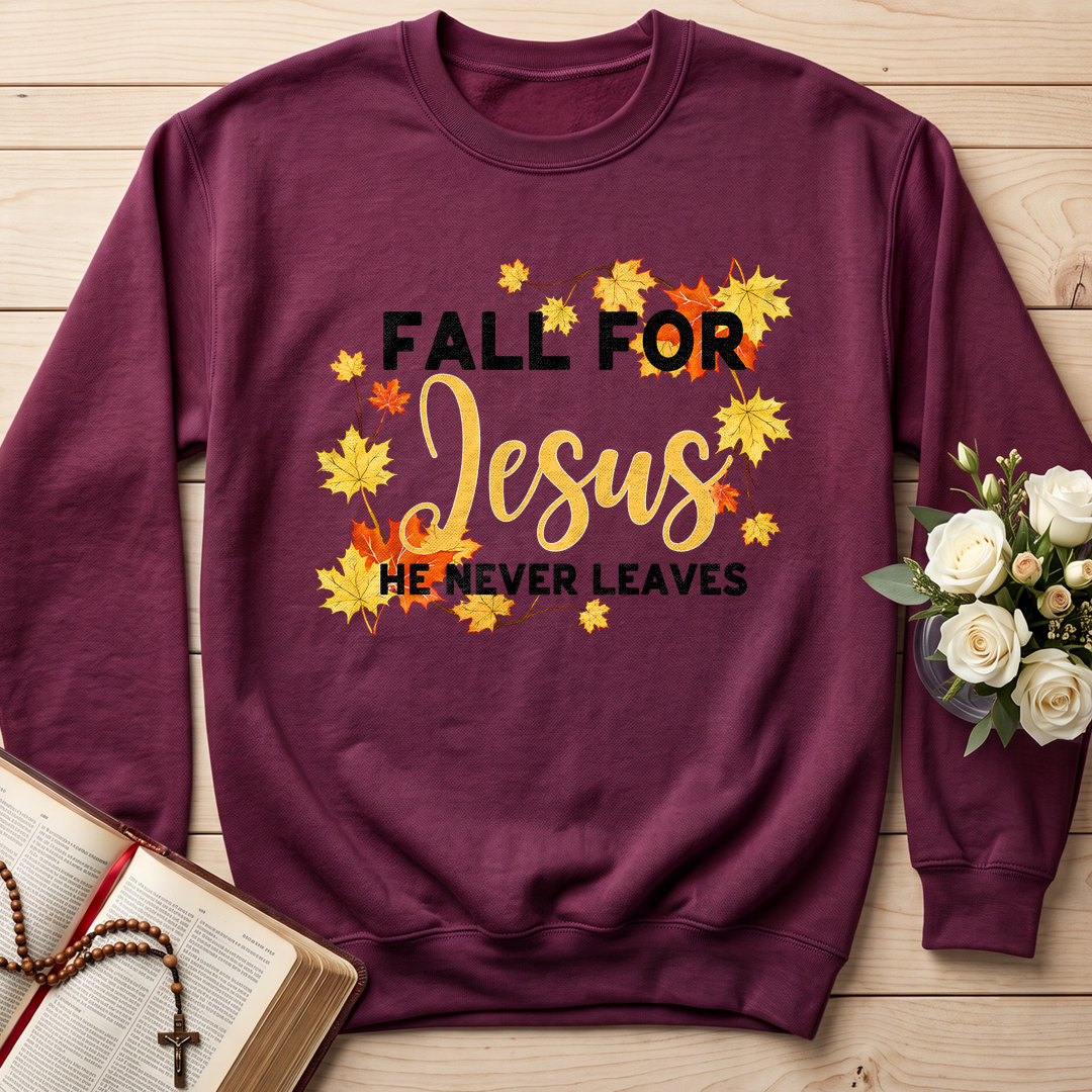Fall For Jesus He Never Leaves 46