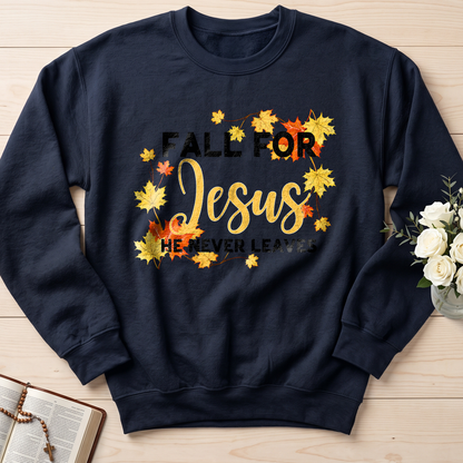 Fall For Jesus He Never Leaves 46