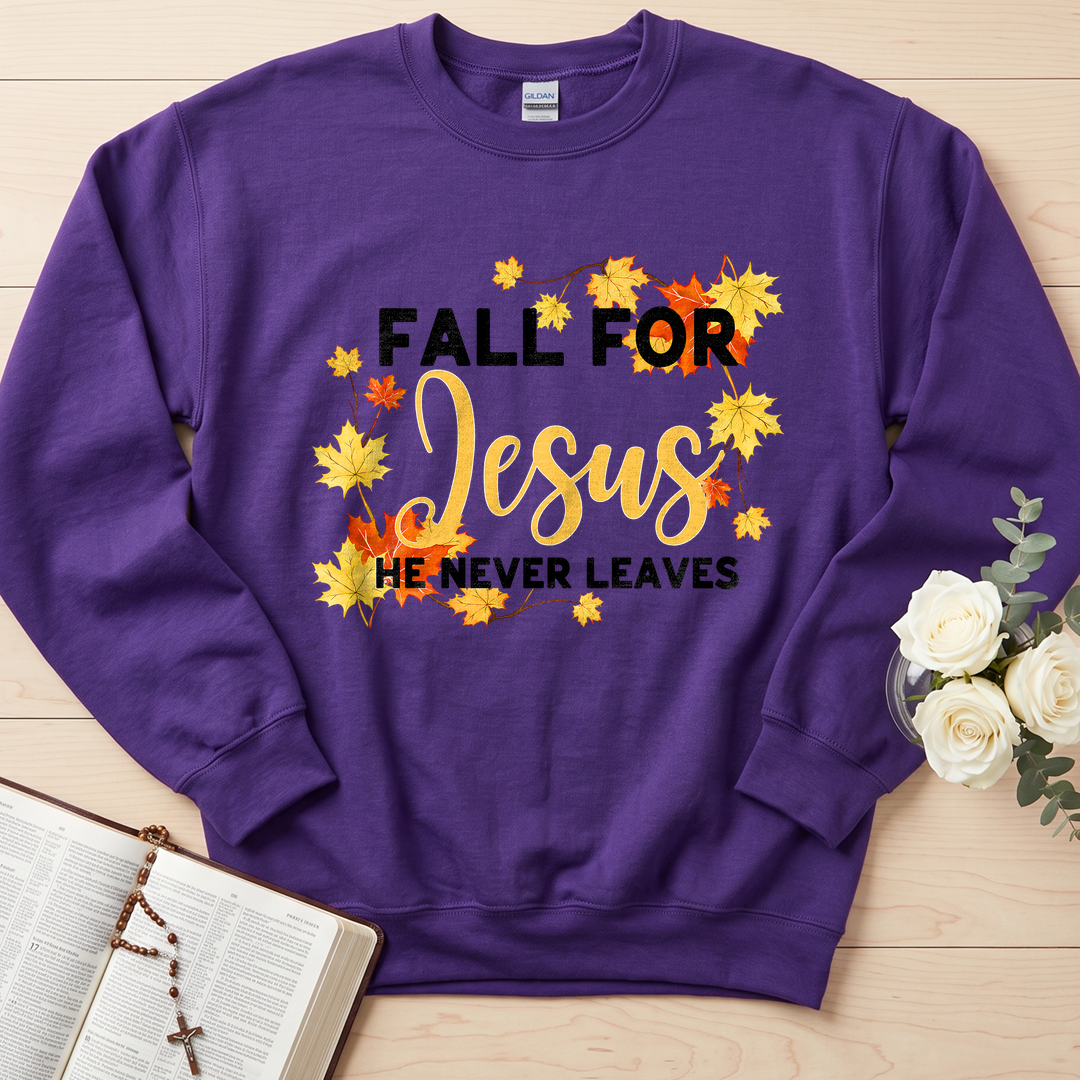 Fall For Jesus He Never Leaves 46