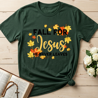 Fall For Jesus He Never Leaves 46