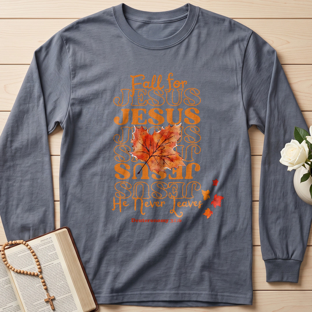 Fall For Jesus He Never Leaves 47
