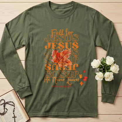 Fall For Jesus He Never Leaves 47