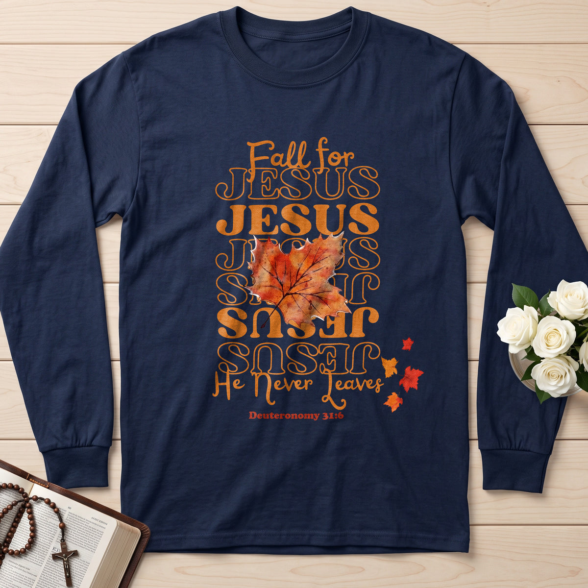 Fall For Jesus He Never Leaves 47