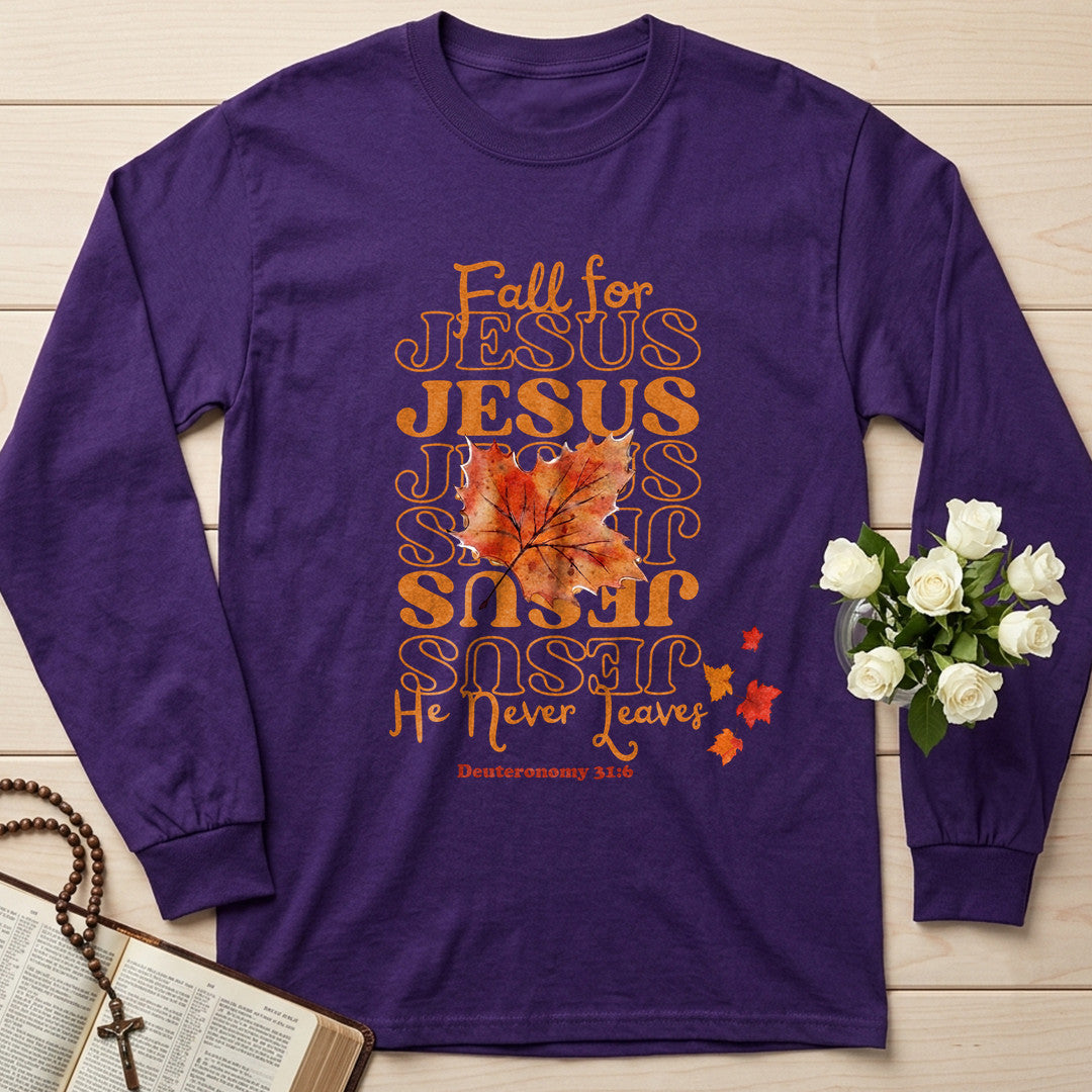 Fall For Jesus He Never Leaves 47