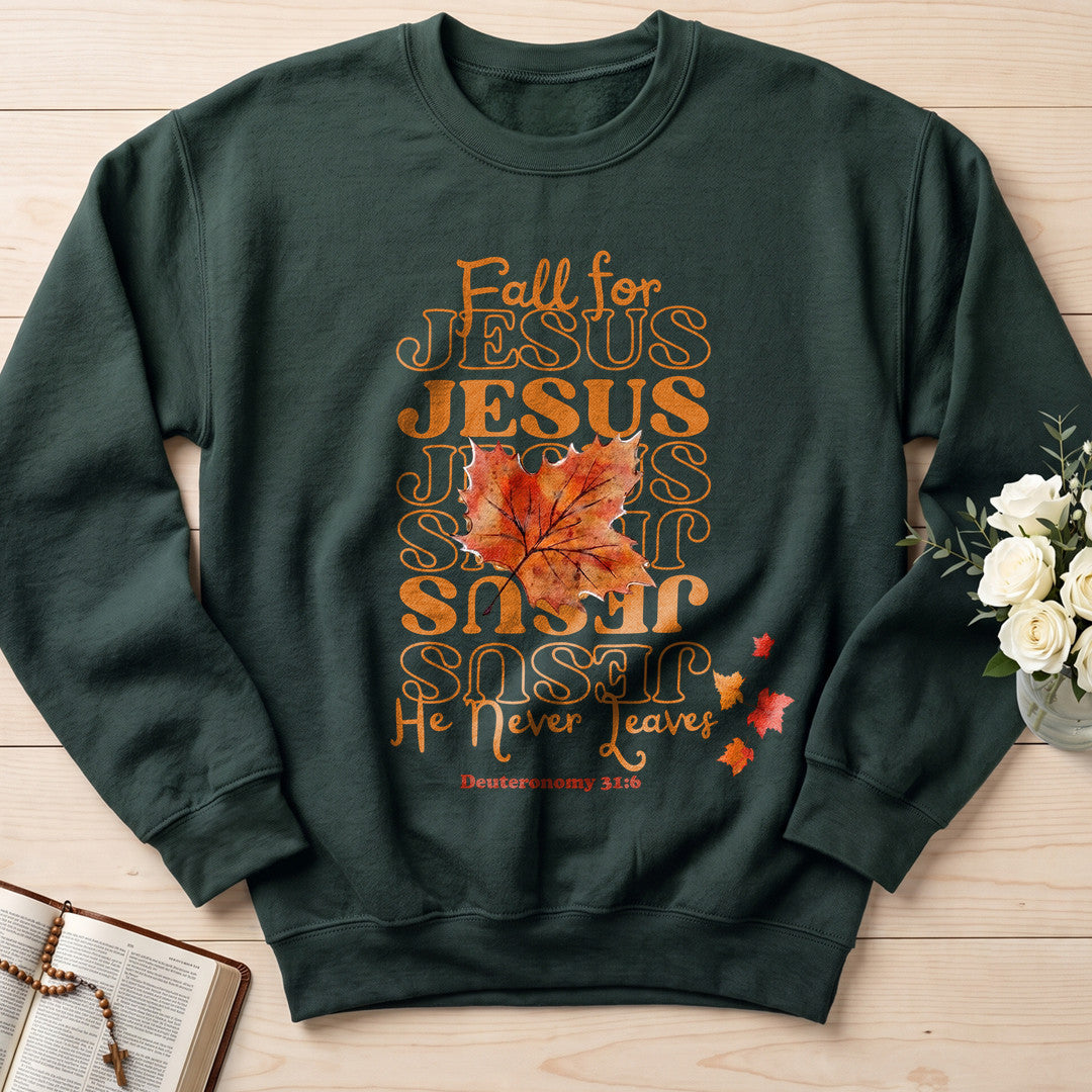 Fall For Jesus He Never Leaves 47