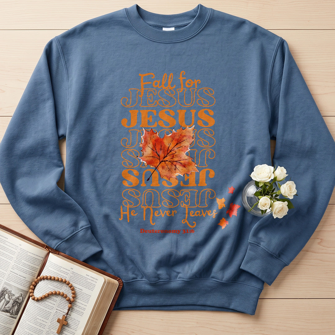 Fall For Jesus He Never Leaves 47
