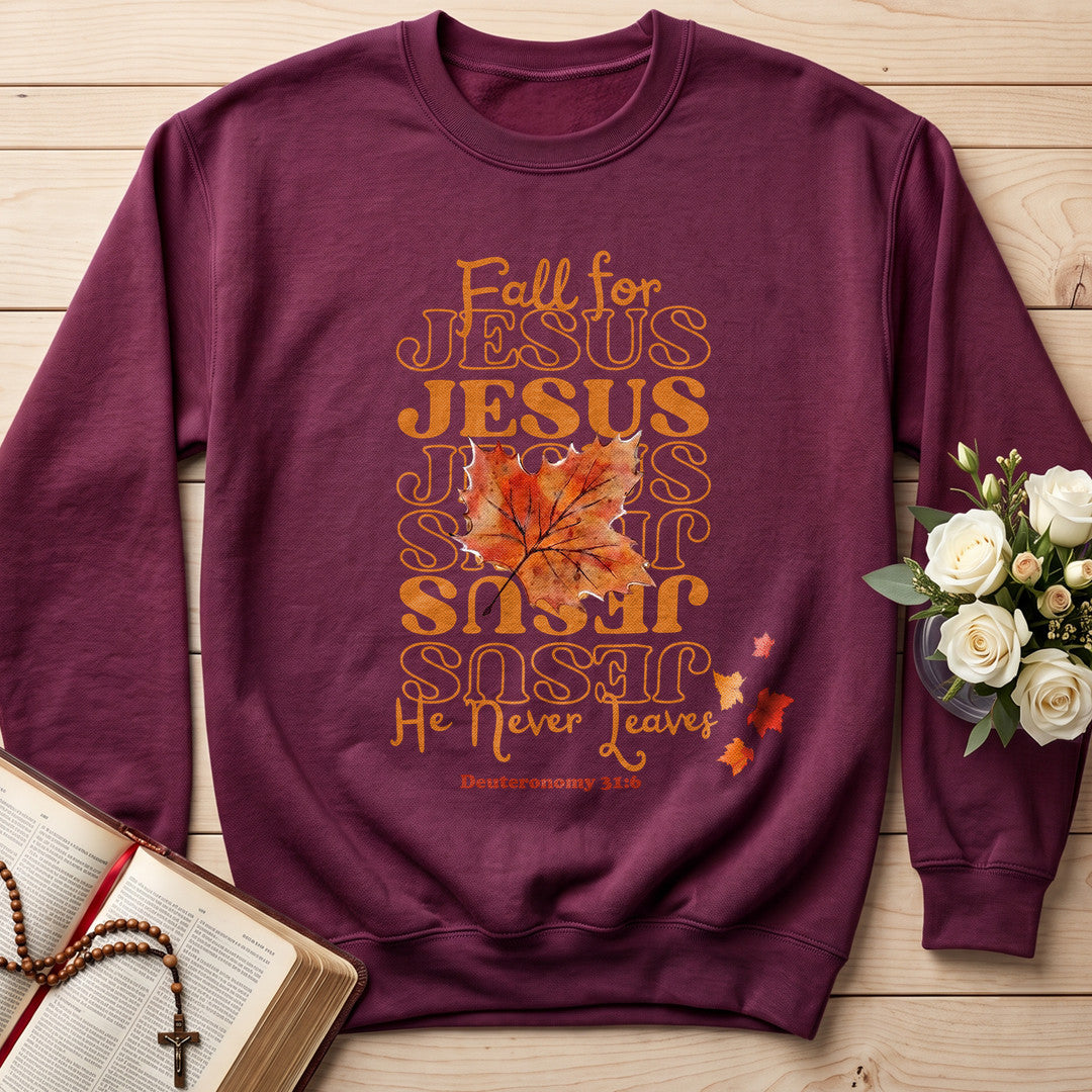 Fall For Jesus He Never Leaves 47