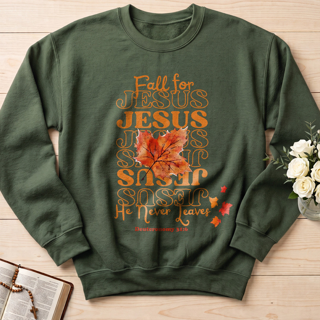 Fall For Jesus He Never Leaves 47