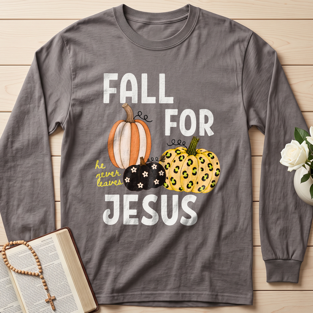 Fall For Jesus He Never Leaves 48