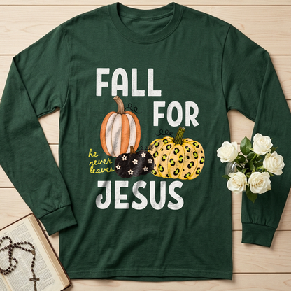 Fall For Jesus He Never Leaves 48