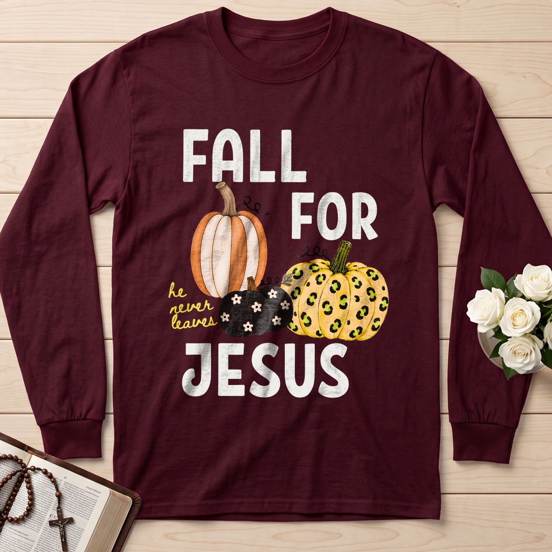 Fall For Jesus He Never Leaves 48
