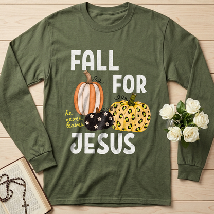 Fall For Jesus He Never Leaves 48