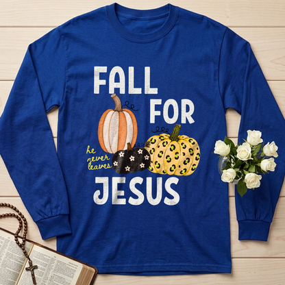 Fall For Jesus He Never Leaves 48