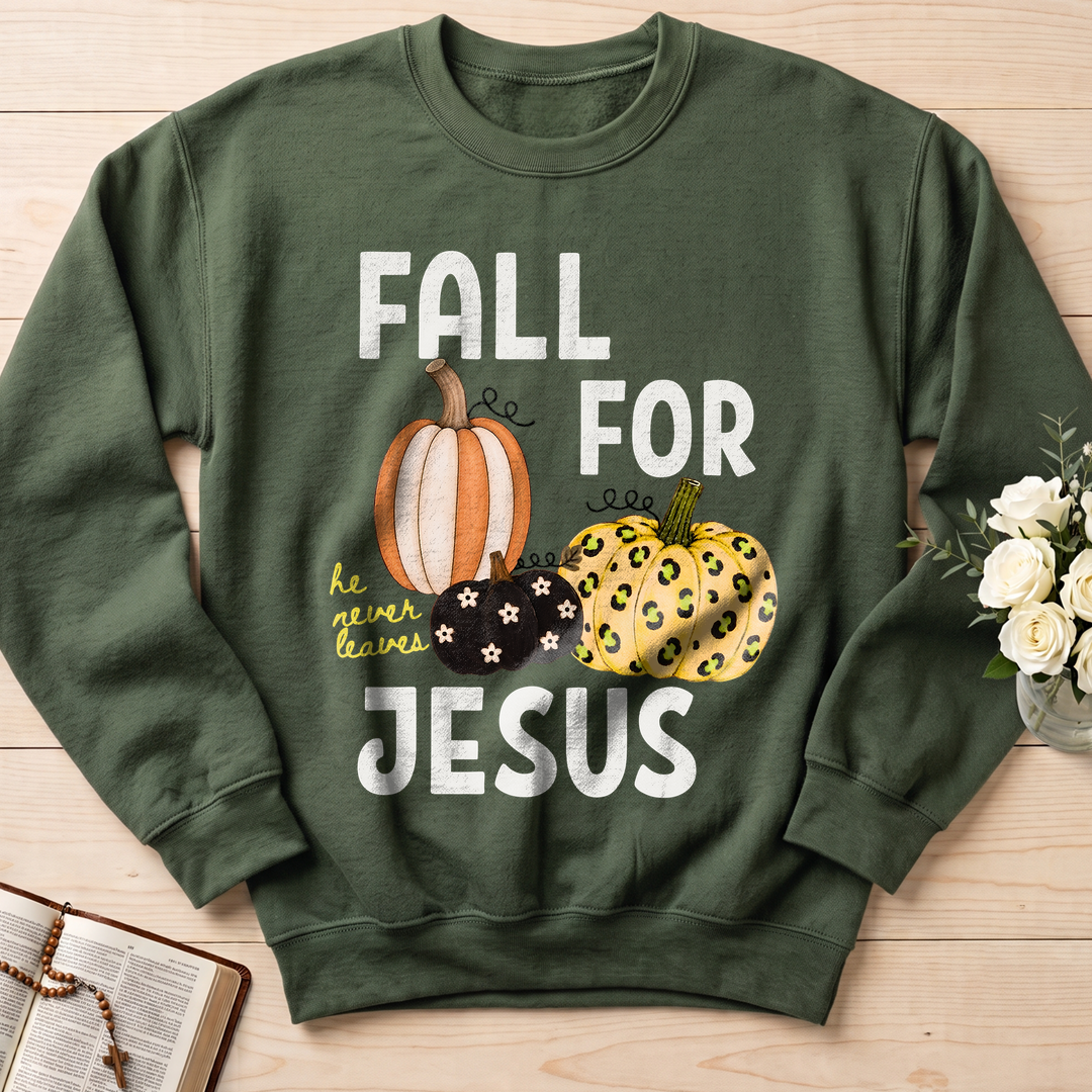 Fall For Jesus He Never Leaves 48