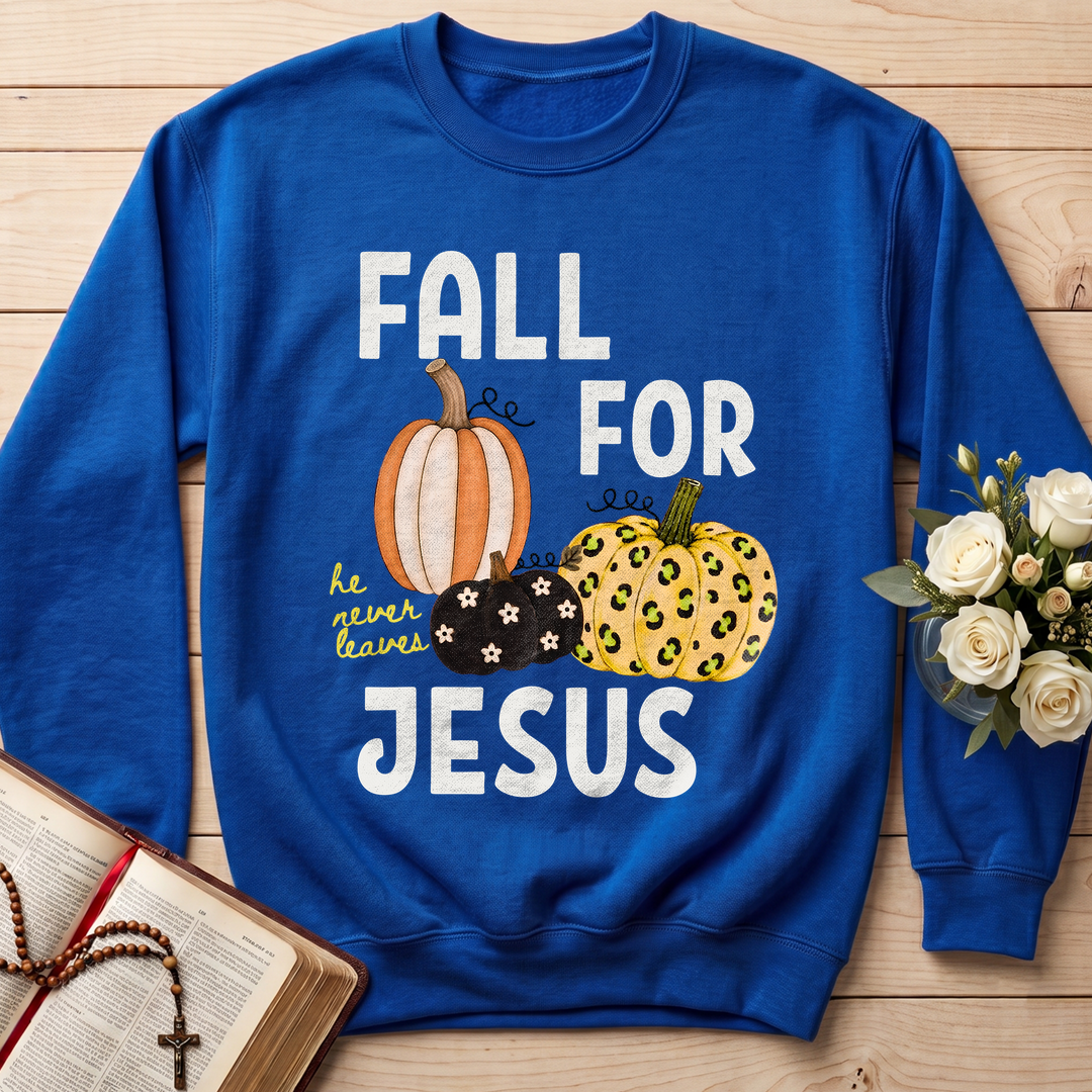 Fall For Jesus He Never Leaves 48