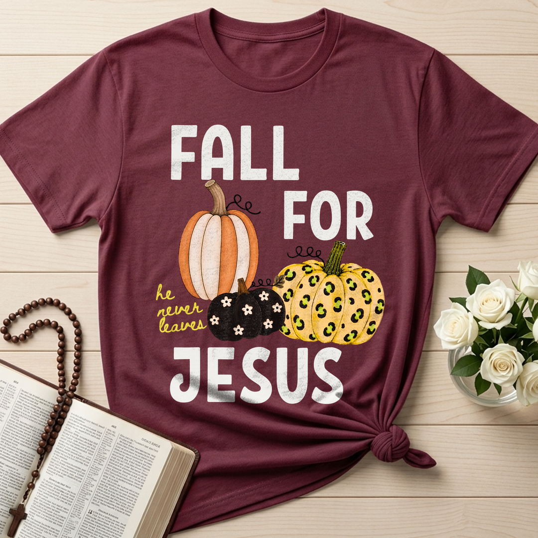 Fall For Jesus He Never Leaves 48