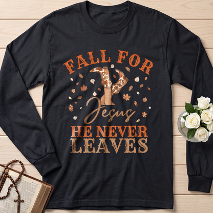 Fall For Jesus He Never Leaves 49
