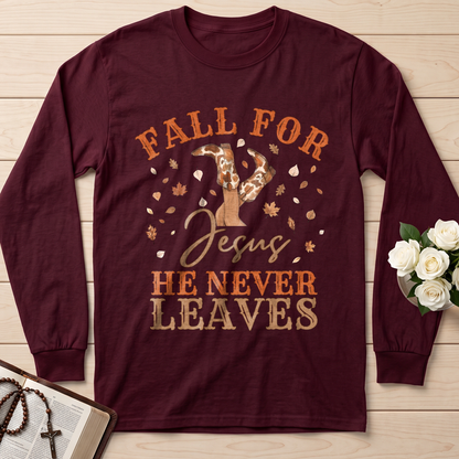 Fall For Jesus He Never Leaves 49