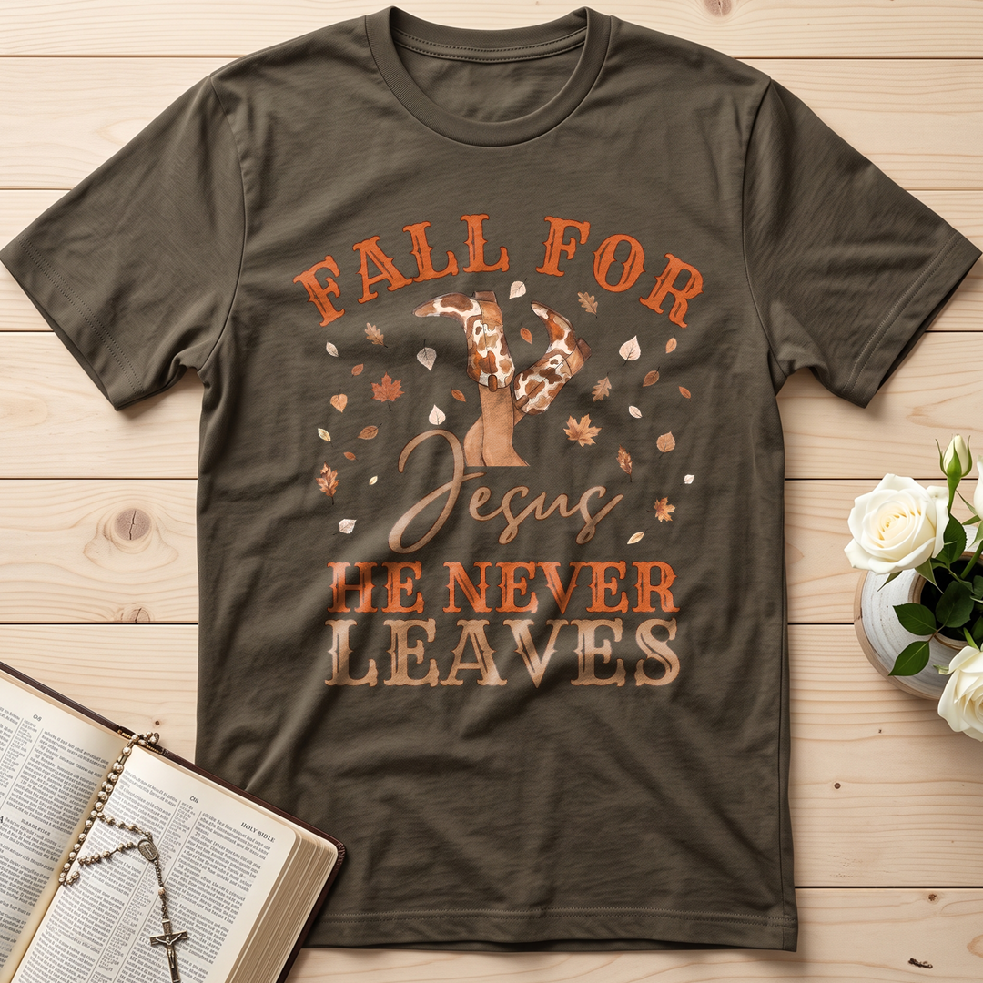 Fall For Jesus He Never Leaves 49