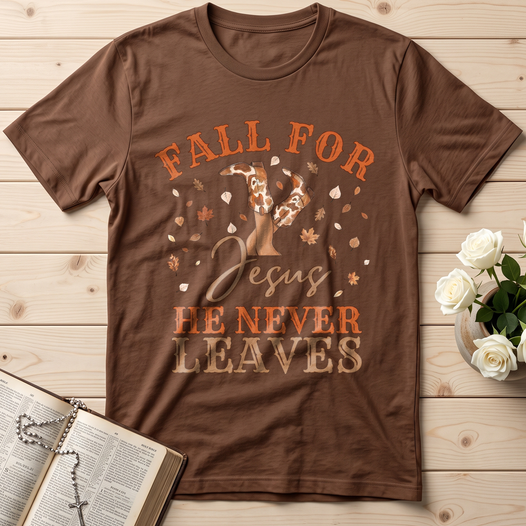 Fall For Jesus He Never Leaves 49