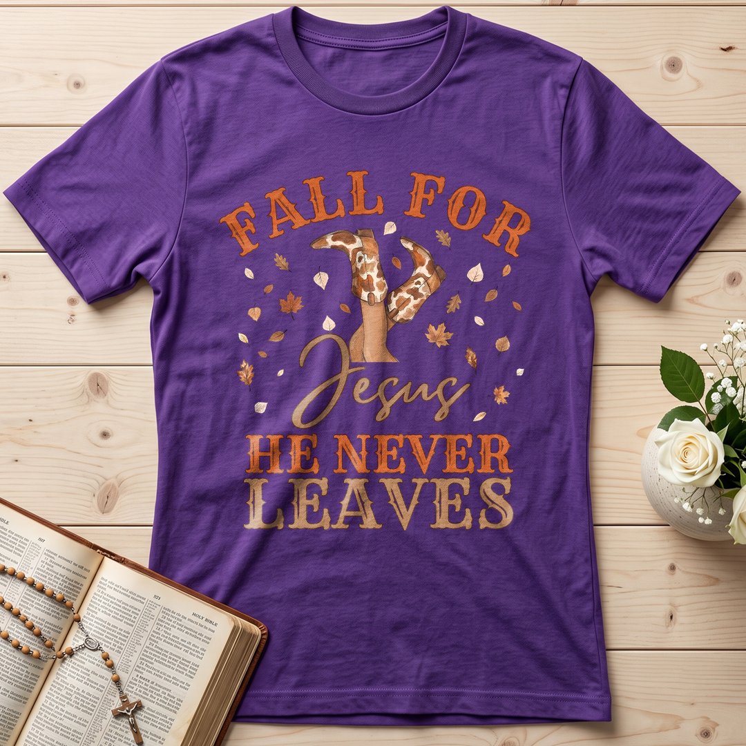 Fall For Jesus He Never Leaves 49