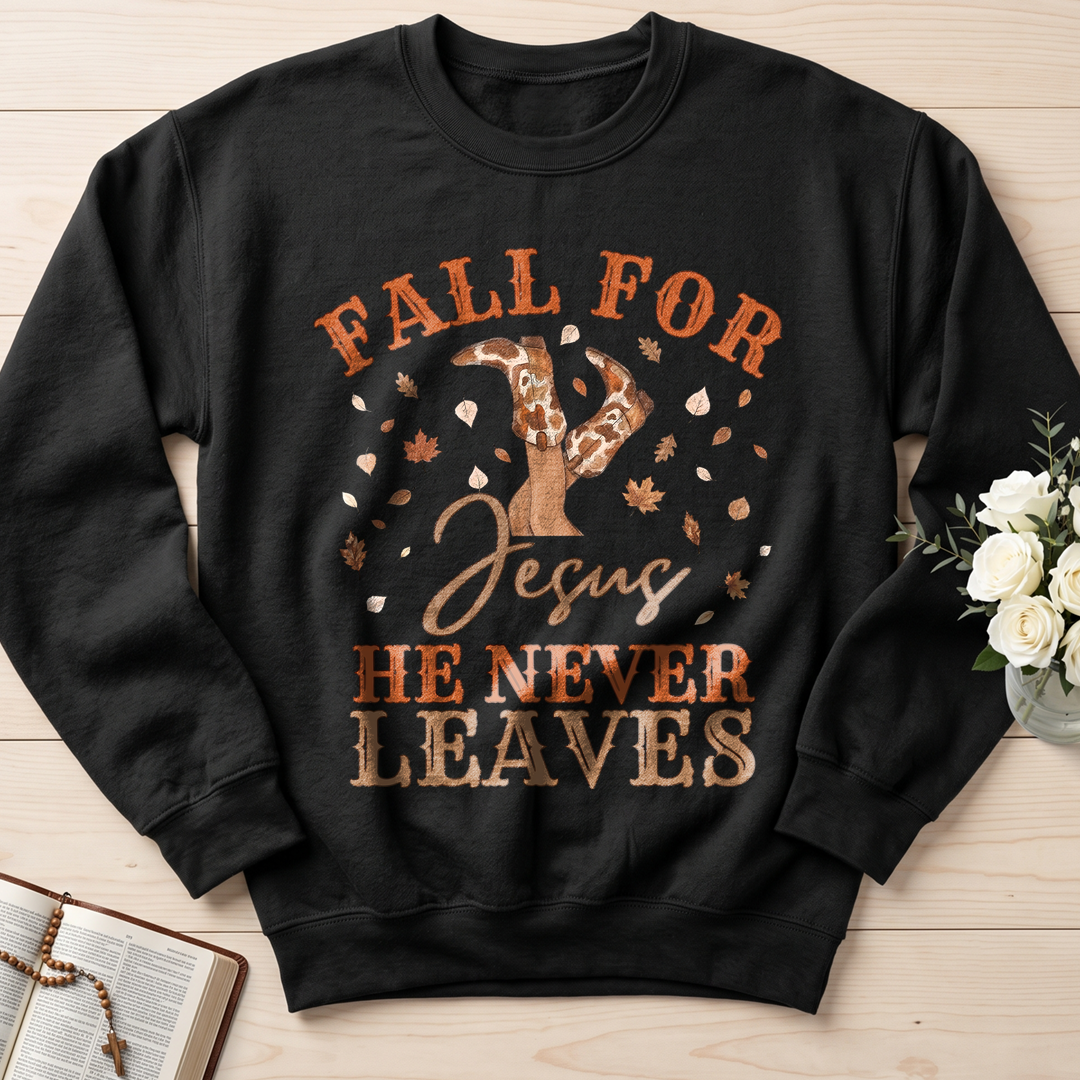 Fall For Jesus He Never Leaves 49