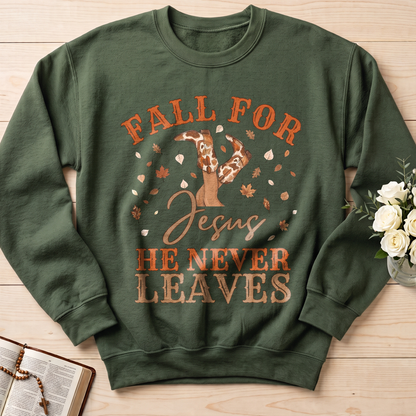 Fall For Jesus He Never Leaves 49