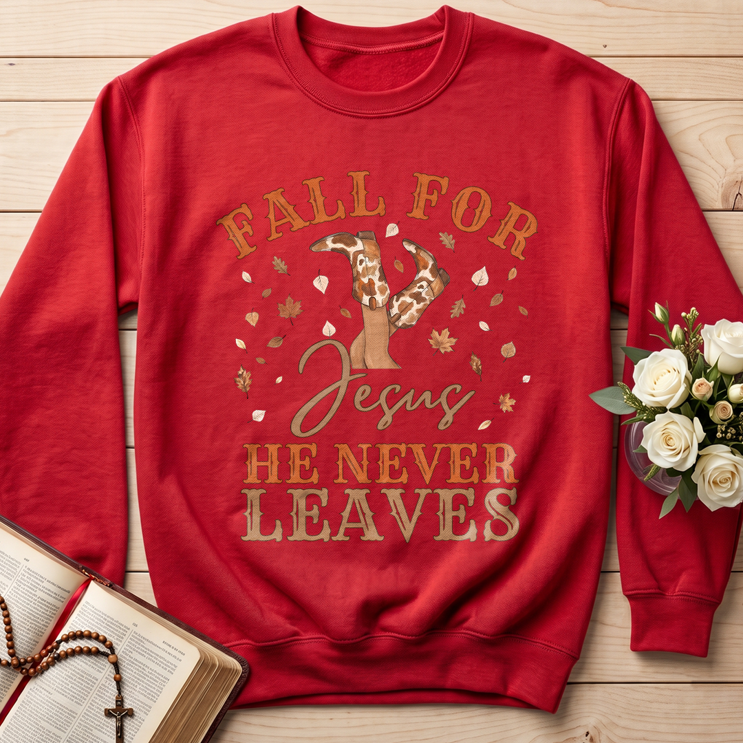 Fall For Jesus He Never Leaves 49