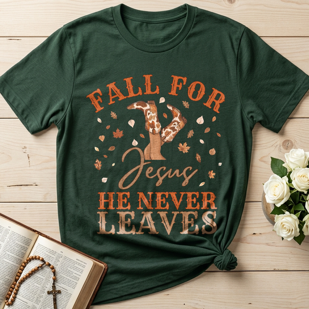 Fall For Jesus He Never Leaves 49