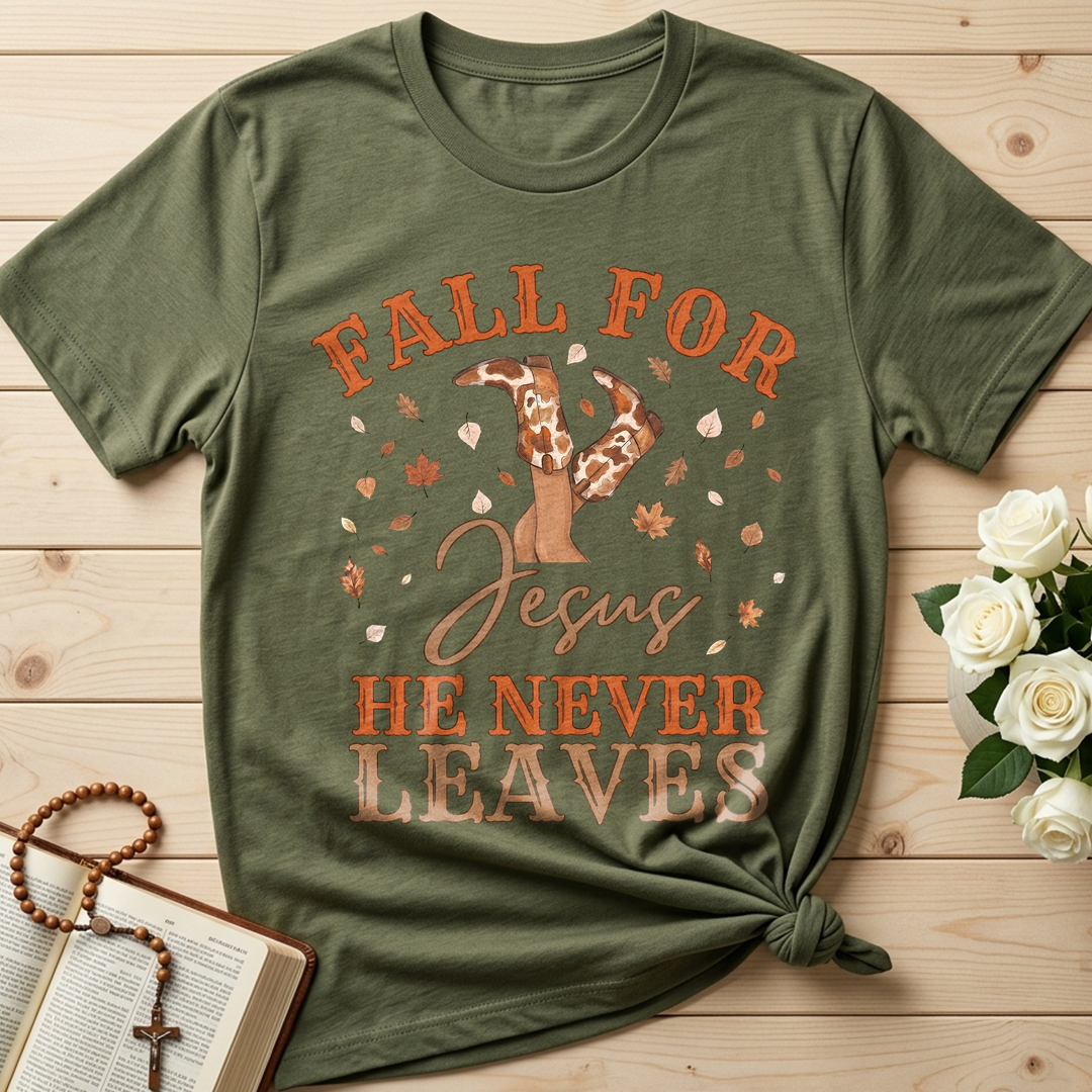 Fall For Jesus He Never Leaves 49