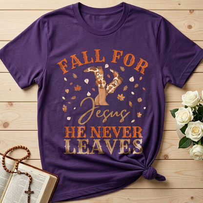 Fall For Jesus He Never Leaves 49
