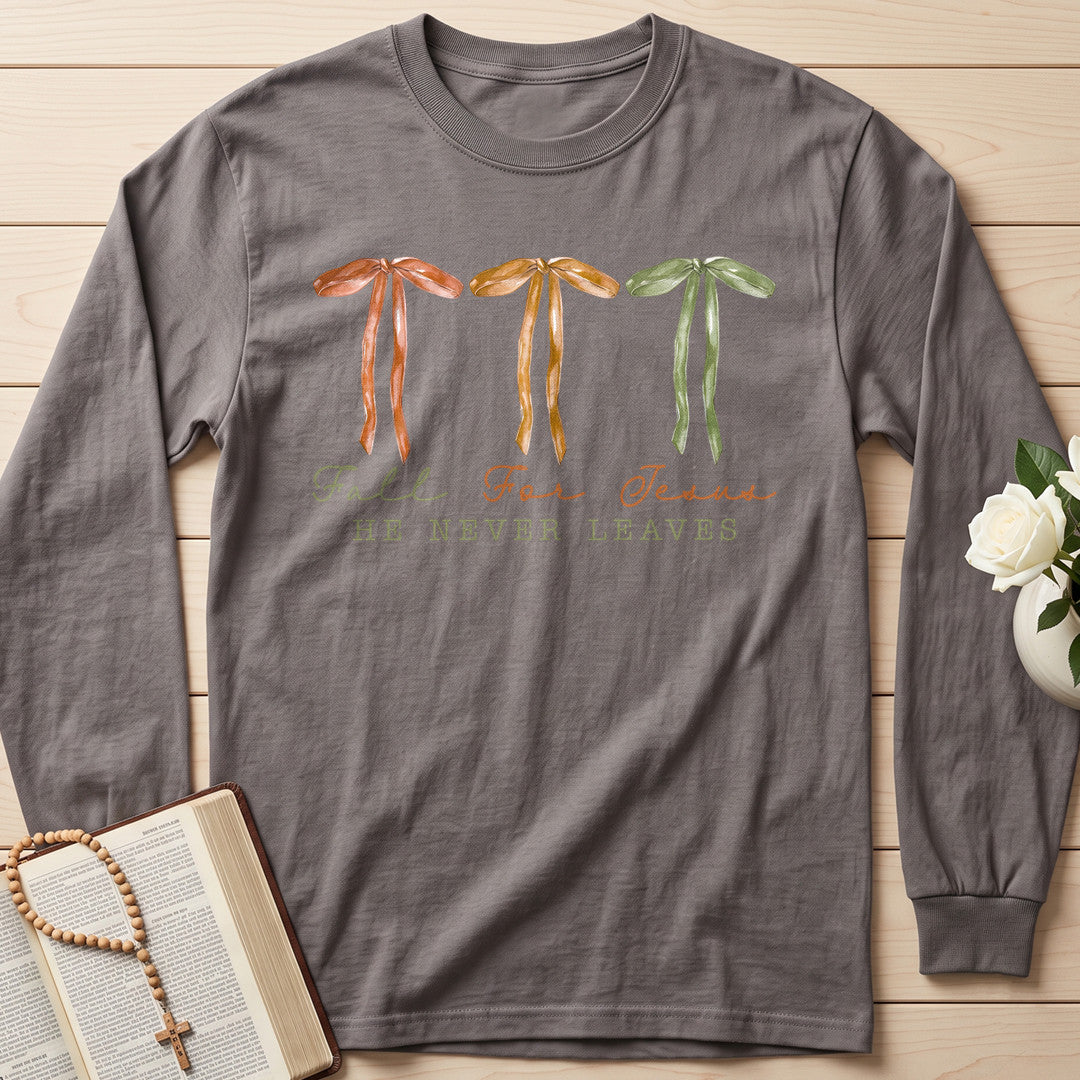 Fall For Jesus He Never Leaves 50