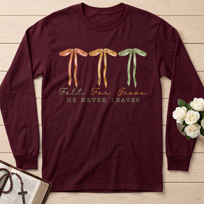 Fall For Jesus He Never Leaves 50