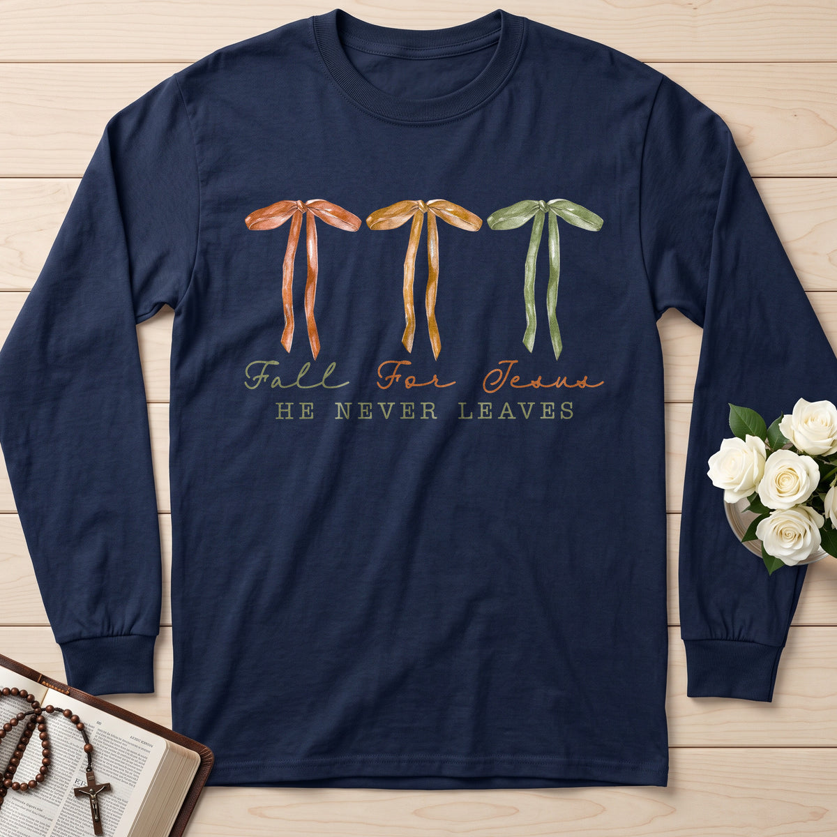 Fall For Jesus He Never Leaves 50