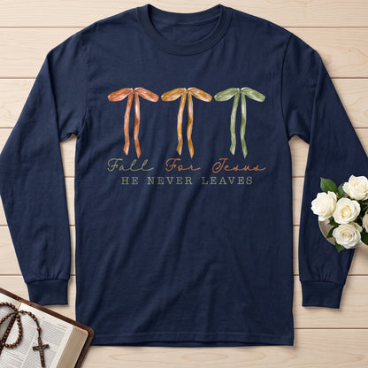 Fall For Jesus He Never Leaves 50