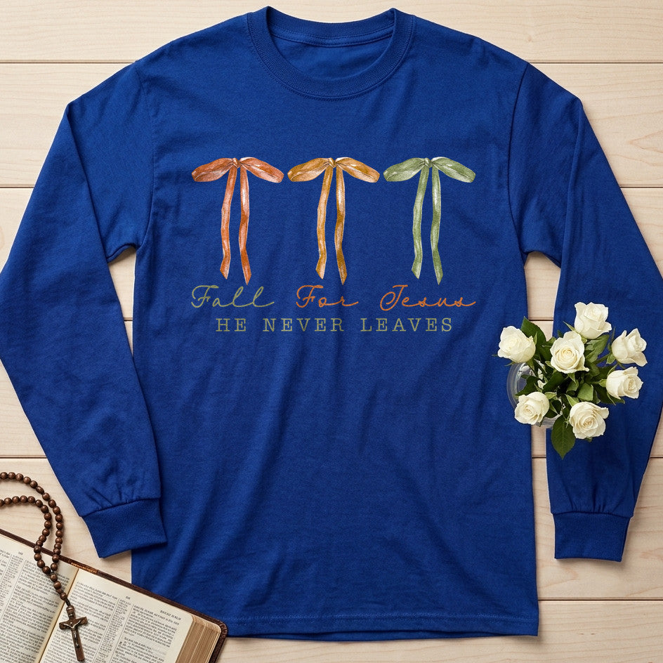 Fall For Jesus He Never Leaves 50