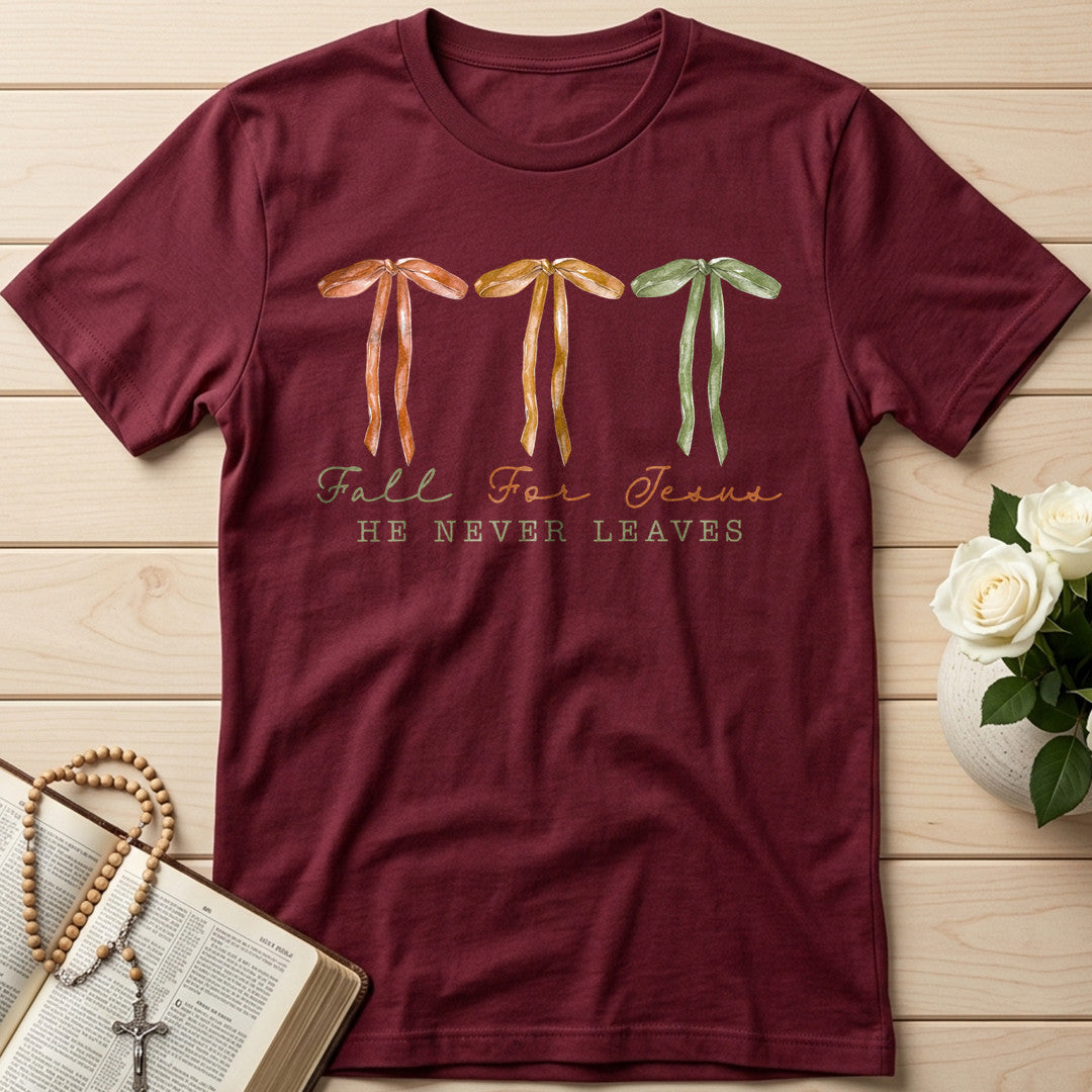 Fall For Jesus He Never Leaves 50
