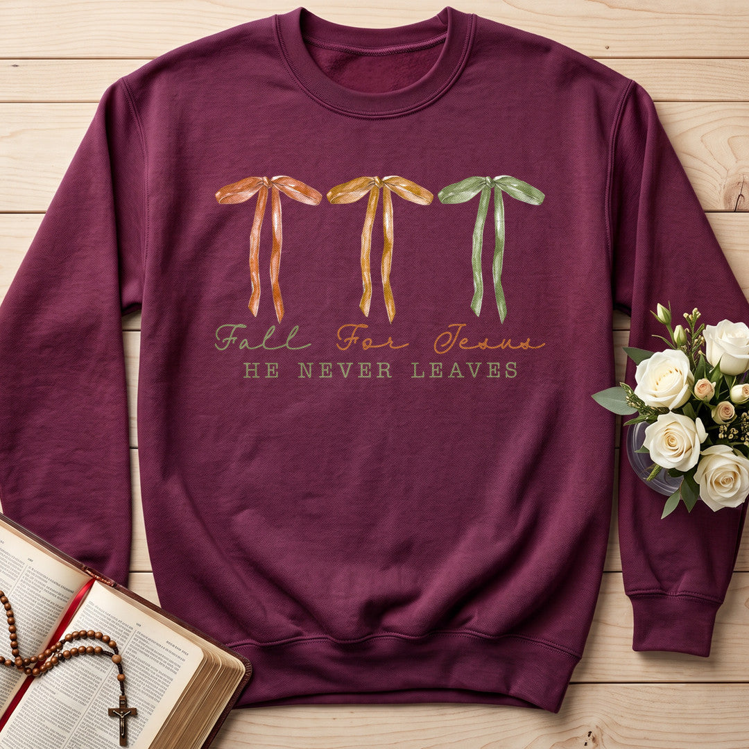 Fall For Jesus He Never Leaves 50