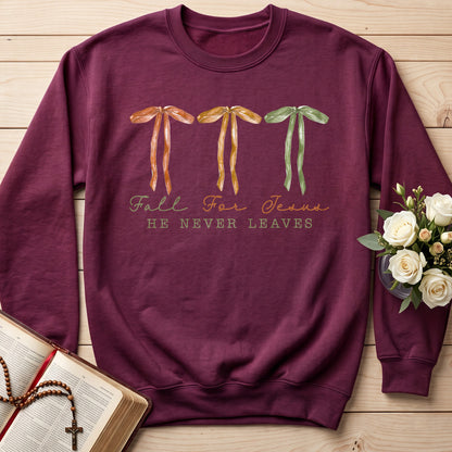 Fall For Jesus He Never Leaves 50