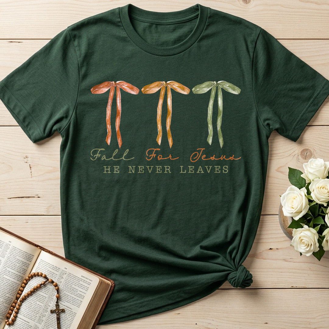 Fall For Jesus He Never Leaves 50