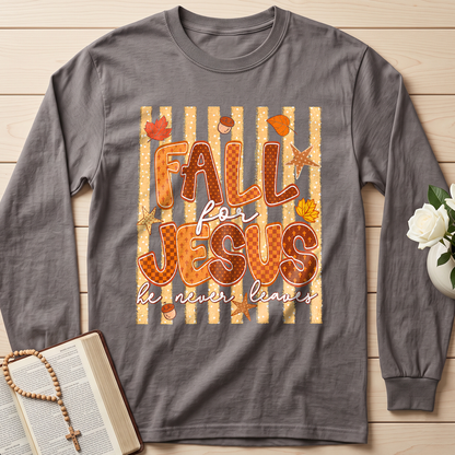 Fall For Jesus He Never Leaves 52