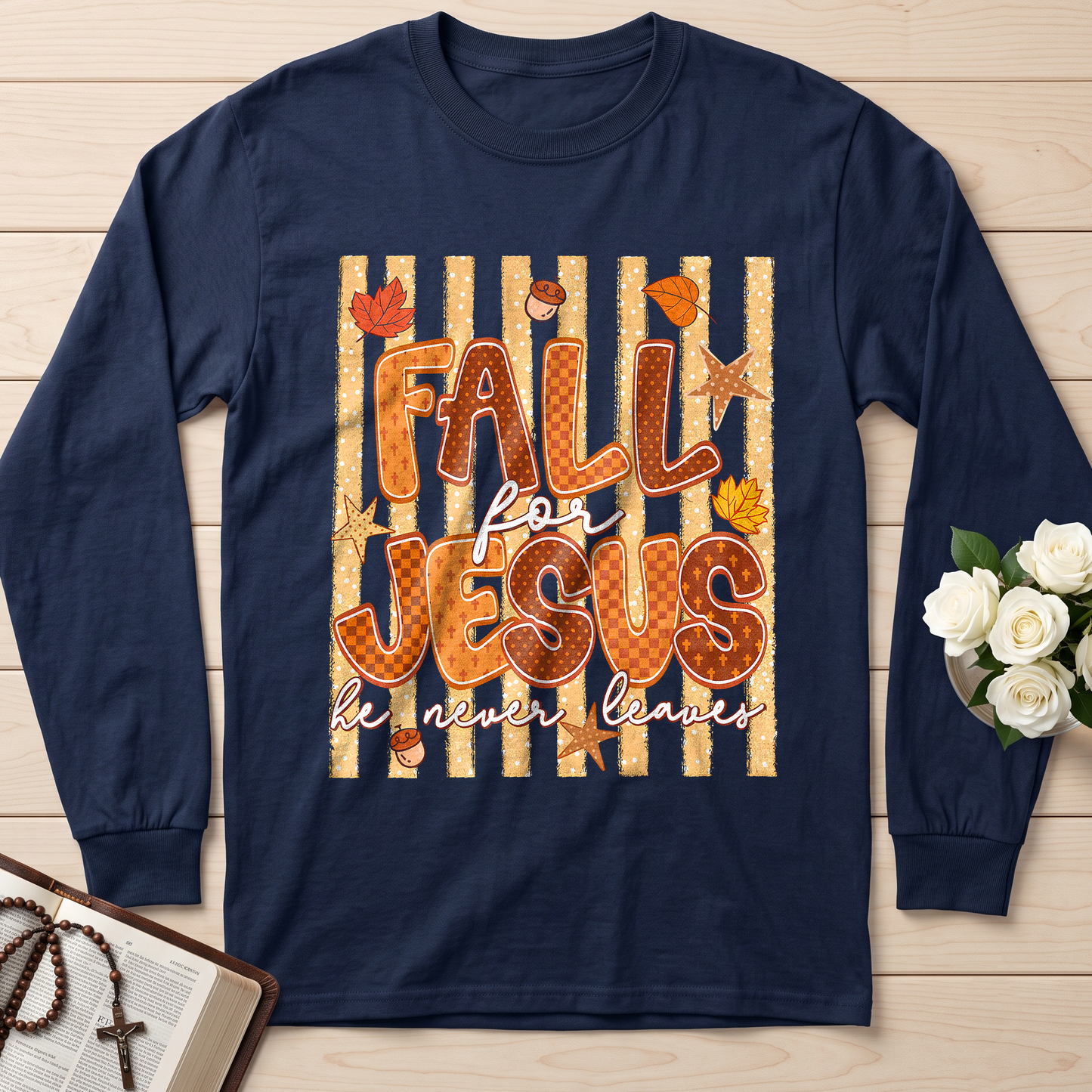 Fall For Jesus He Never Leaves 52
