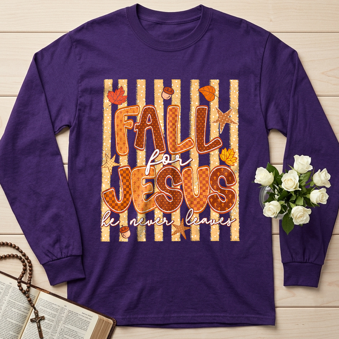 Fall For Jesus He Never Leaves 52