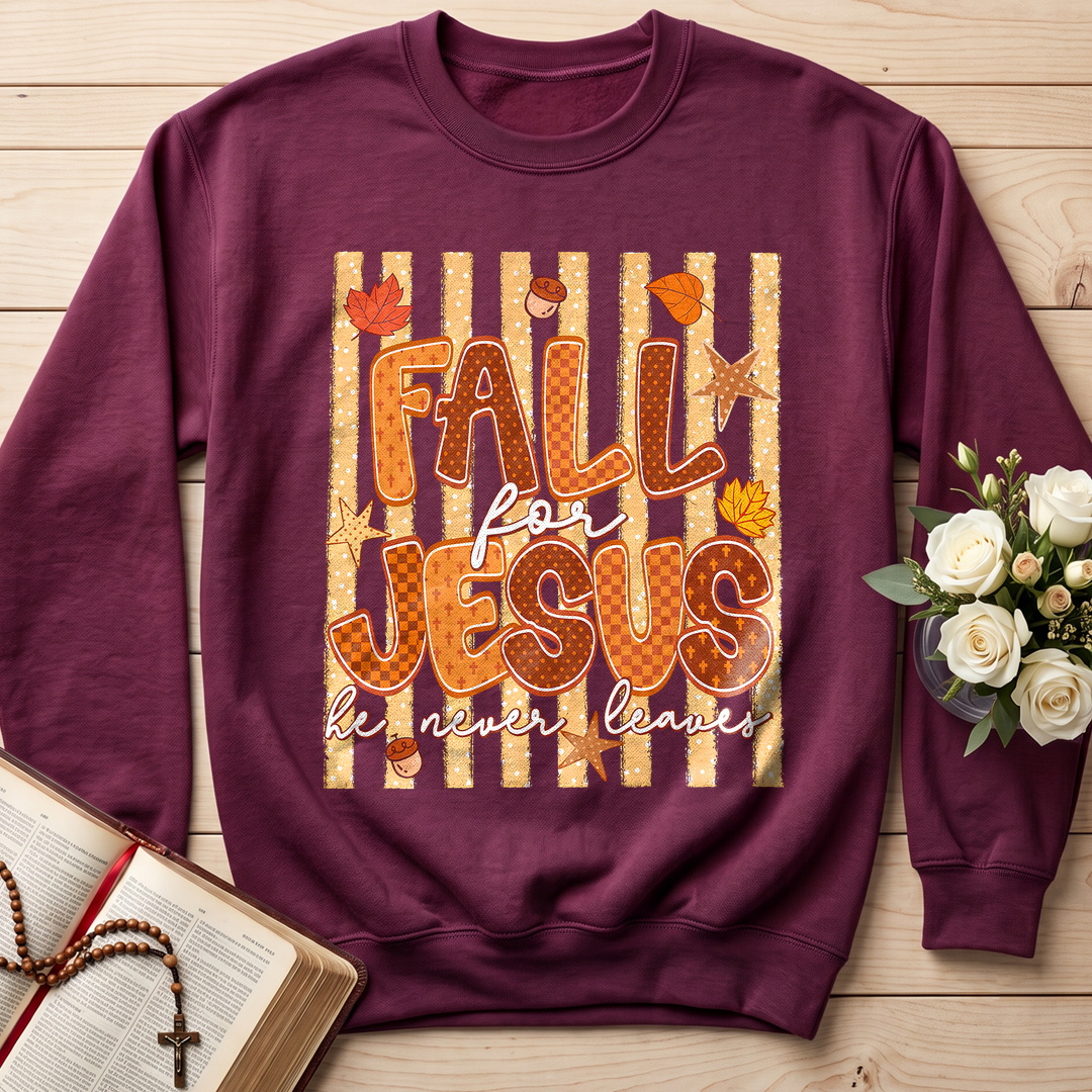 Fall For Jesus He Never Leaves 52