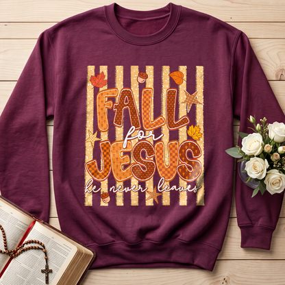 Fall For Jesus He Never Leaves 52