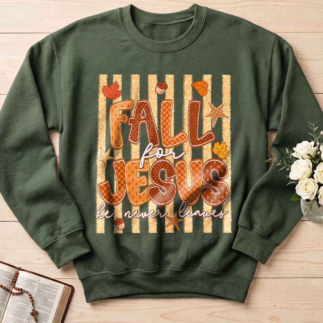 Fall For Jesus He Never Leaves 52