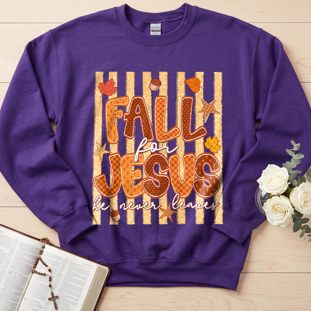Fall For Jesus He Never Leaves 52