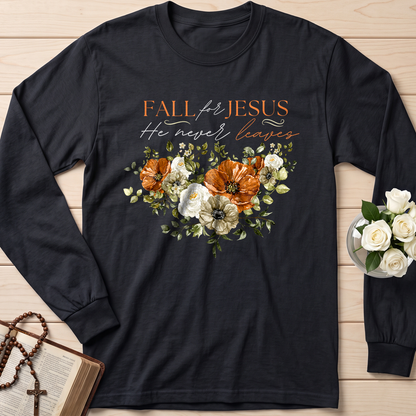 Fall For Jesus He Never Leaves 53